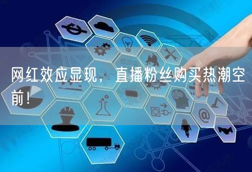 网红效应显现，直播粉丝购买热潮空前！