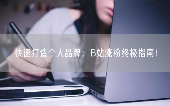 快速打造个人品牌：B站涨粉终极指南！
