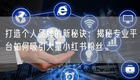 打造个人品牌的新秘诀：揭秘专业平台如何吸引大量小红书粉丝。