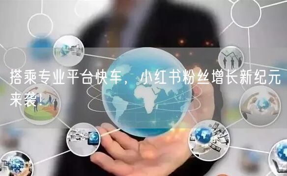 搭乘专业平台快车，小红书粉丝增长新纪元来袭！