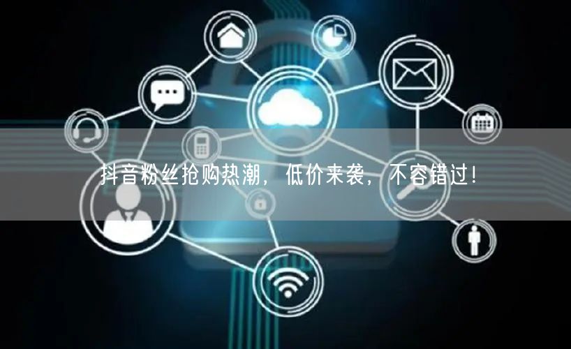 抖音粉丝抢购热潮，低价来袭，不容错过！