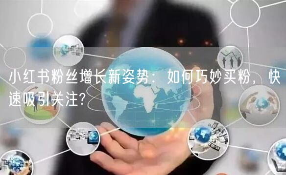 小红书粉丝增长新姿势：如何巧妙买粉，快速吸引关注?