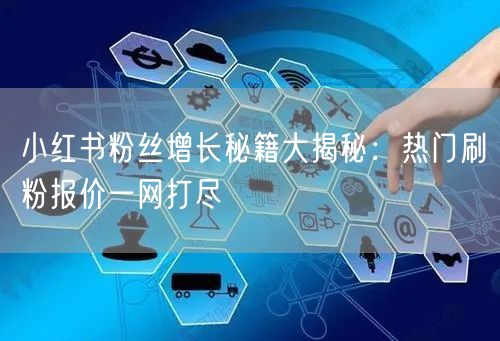 小红书粉丝增长秘籍大揭秘：热门刷粉报价一网打尽